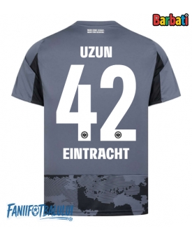 Eintracht Frankfurt Can Uzun #42 Tricou Fotbal Replică 2025-26 Barbati Treilea